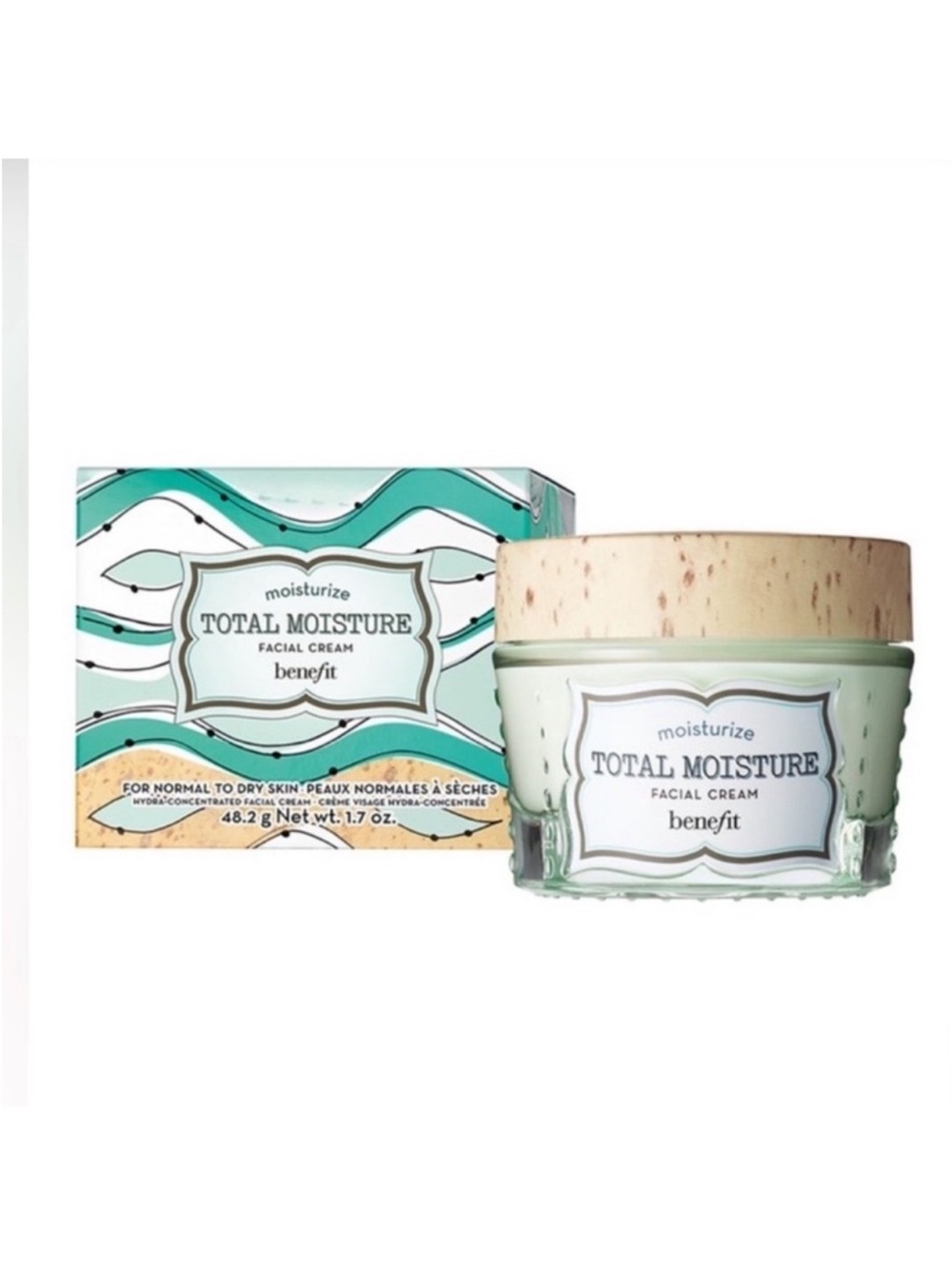 FREE w/purchase Benefit Total Moisture Facial Cream 48.2g